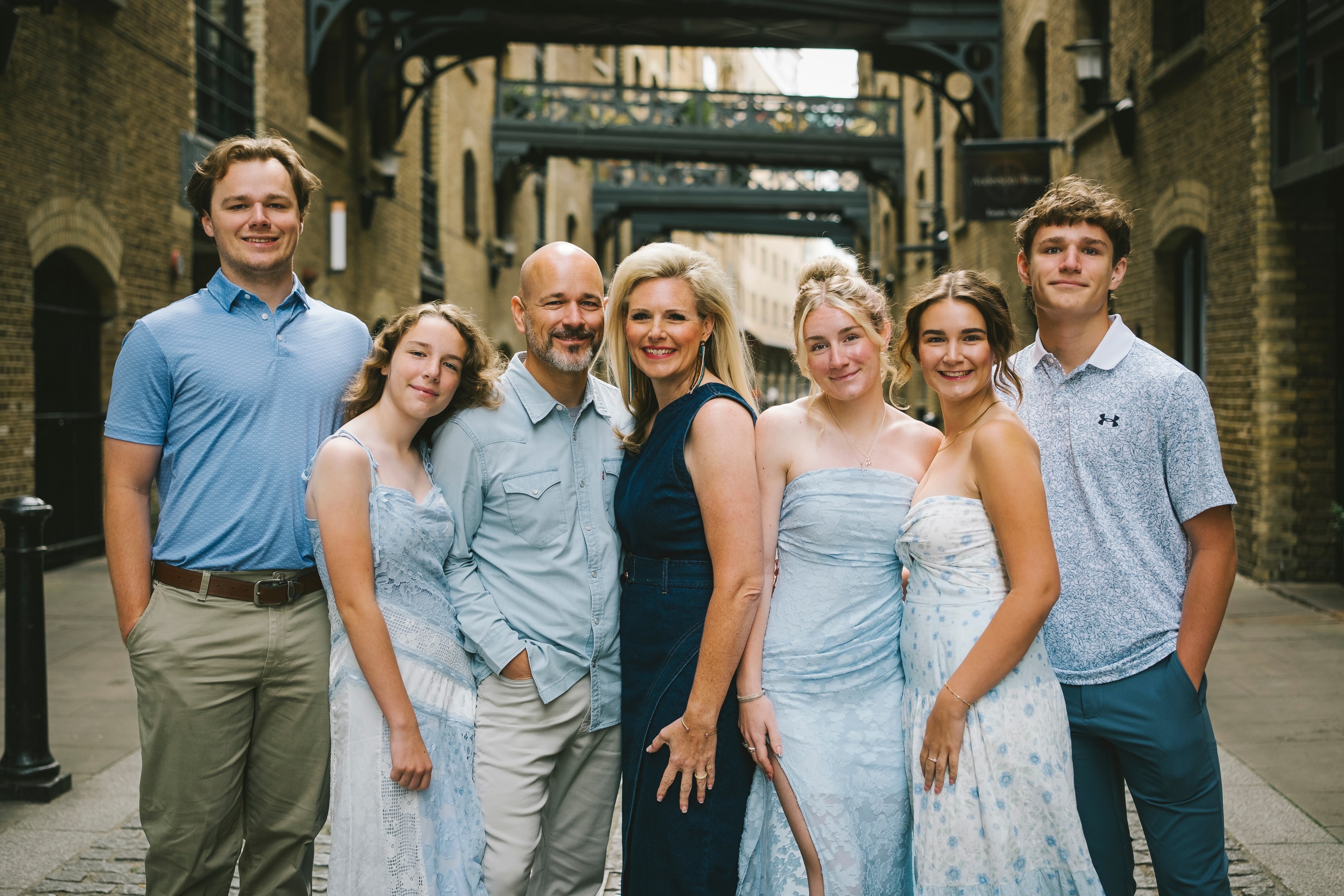 April Ford Broderick with her family